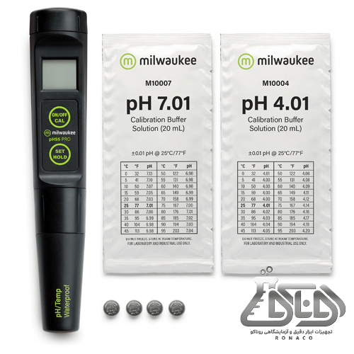کالیبراسیون پی اچ متر قلمی مدل pH55 PRO و pH56 PRO