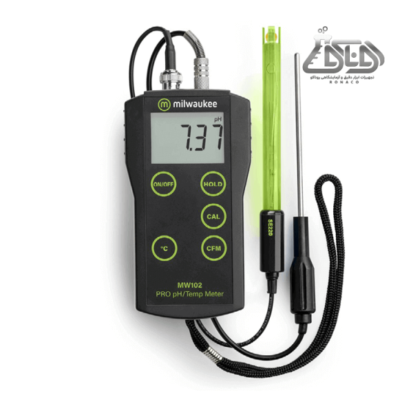 پیاچ متر پرتابل مدل MW102 PRO
