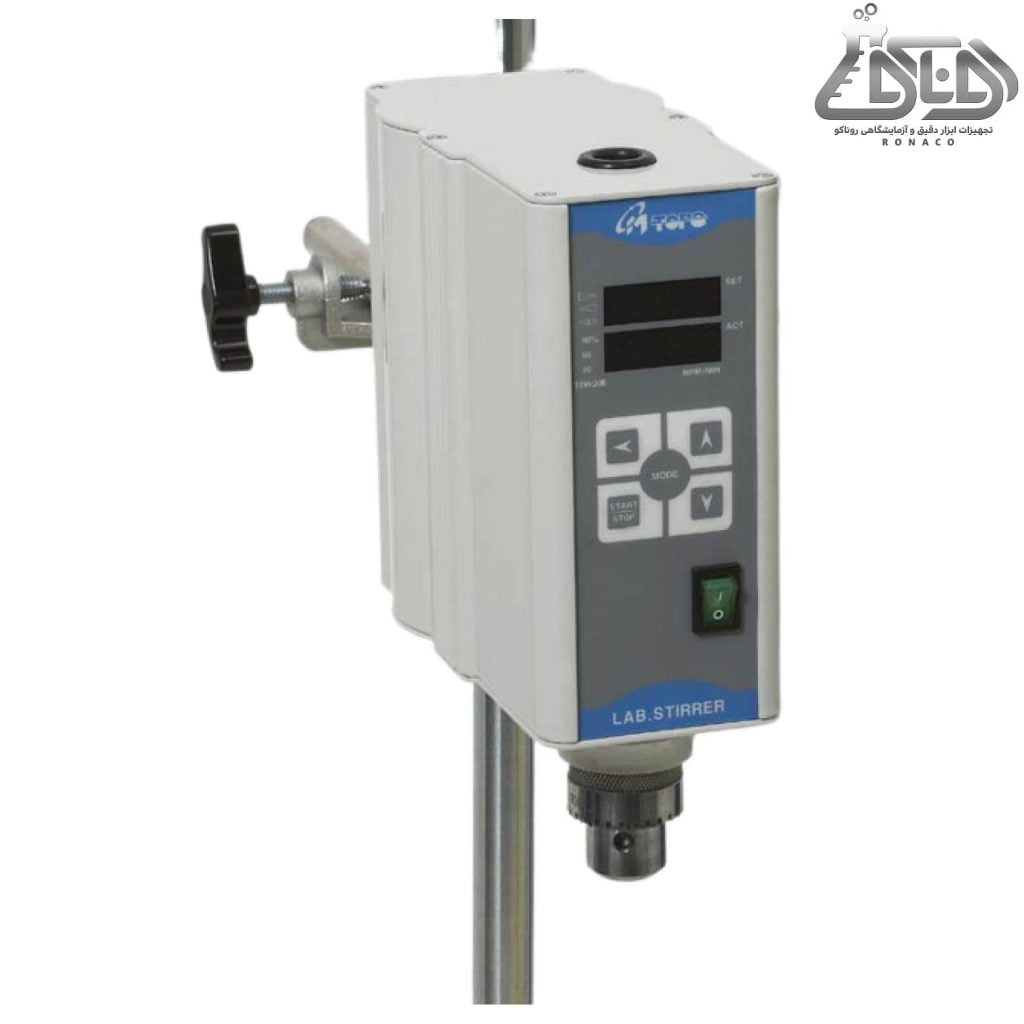 همزن آزمایشگاهی ویسکوزیته بالا ی دبجیتال مدل BL1003D-SET _ میکسر آزمایشگاهی _ میکسر مکانیکی _ ام تاپس (MTOPS) - همزن آزمایشگاهی دیجیتال