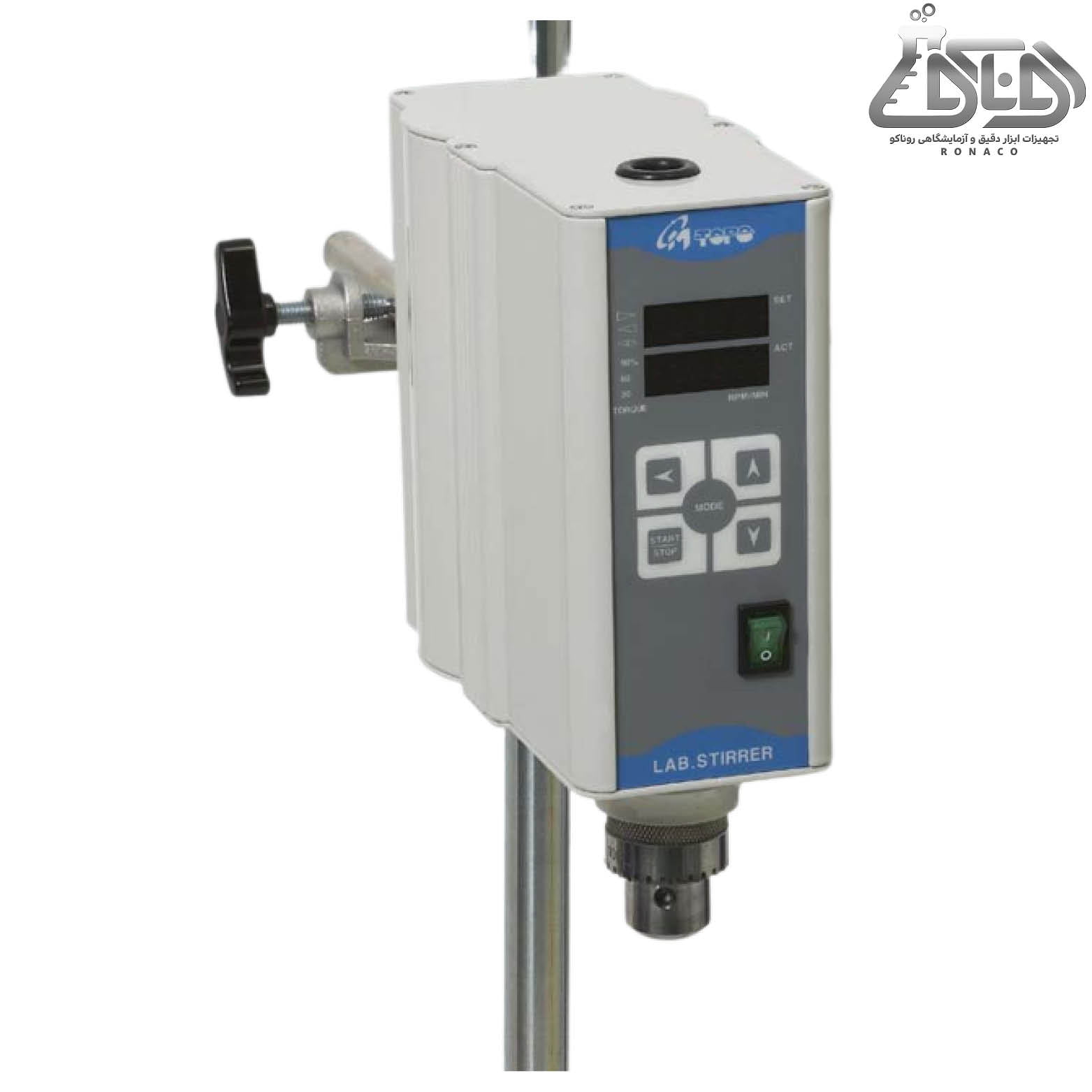همزن آزمایشگاهی ویسکوزیته بالا ی دبجیتال مدل BL1003D-SET _ میکسر آزمایشگاهی _ میکسر مکانیکی _ ام تاپس (MTOPS)