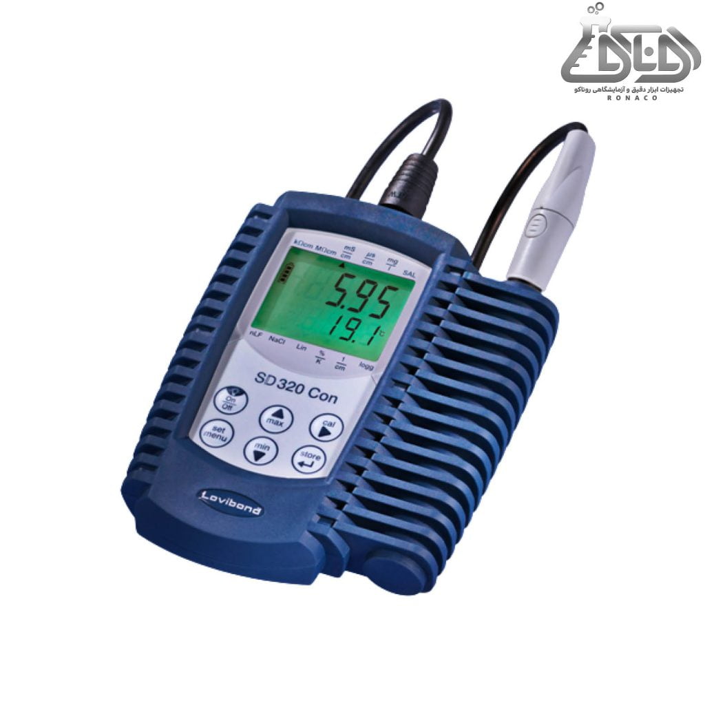 دستگاه هدایت سنج (EC متر) پرتابل ضد آب SD320 محصول شرکت آلمانی آکوالیتیک (Aqualytic / Lovibond)