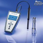اکسیژن متر پرتابل SD400 محصول کمپانی Aqualytic آلمان از رو به رو