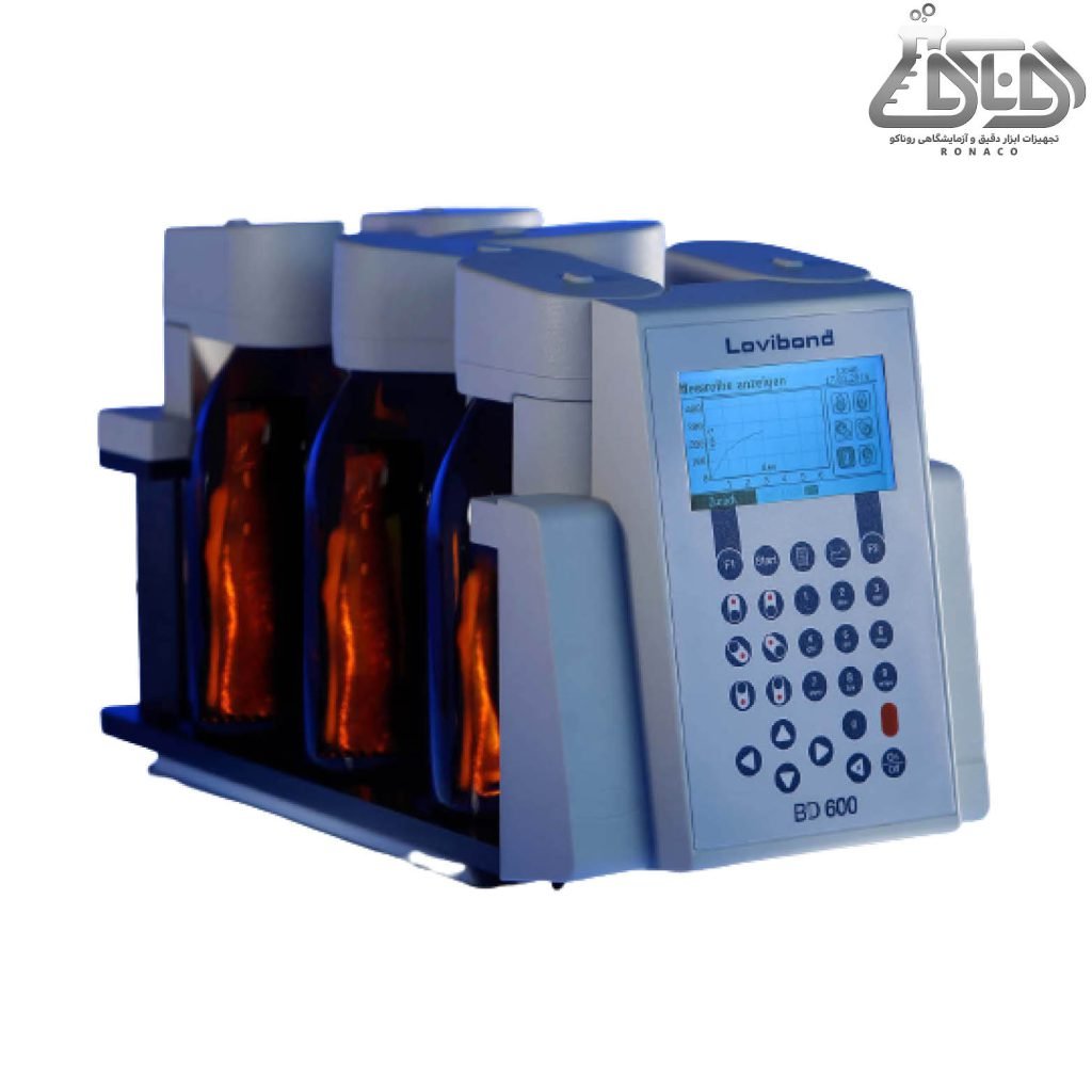 نمای کناری اندازه گیری BOD مدل BD600