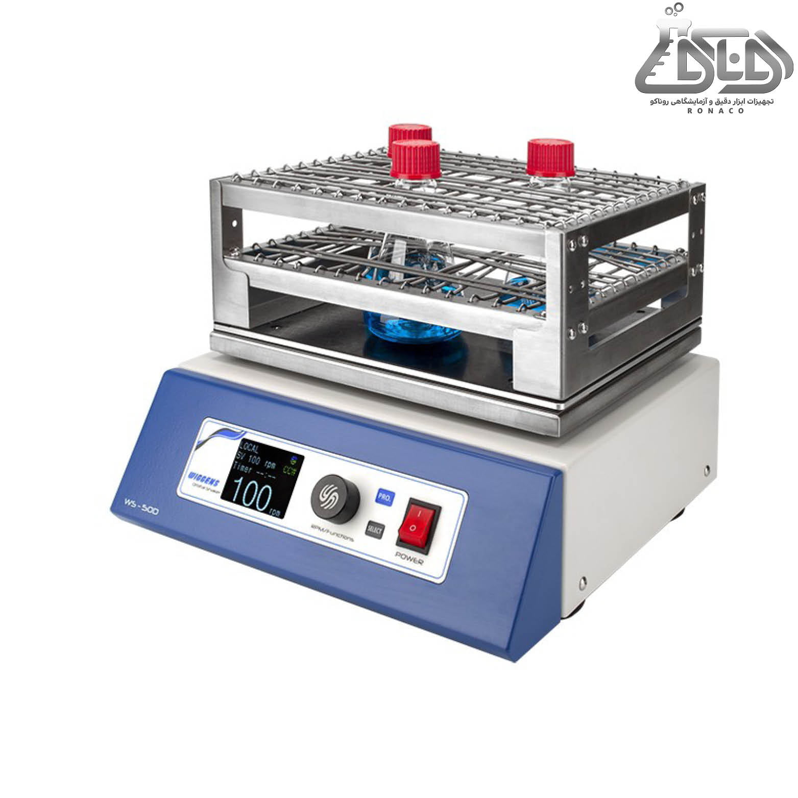 شیکر ارلن WS-50DR برند آلمانی WIGGENS (ویجنز) مجهز به یک موتور پرقدرت و با دوام است