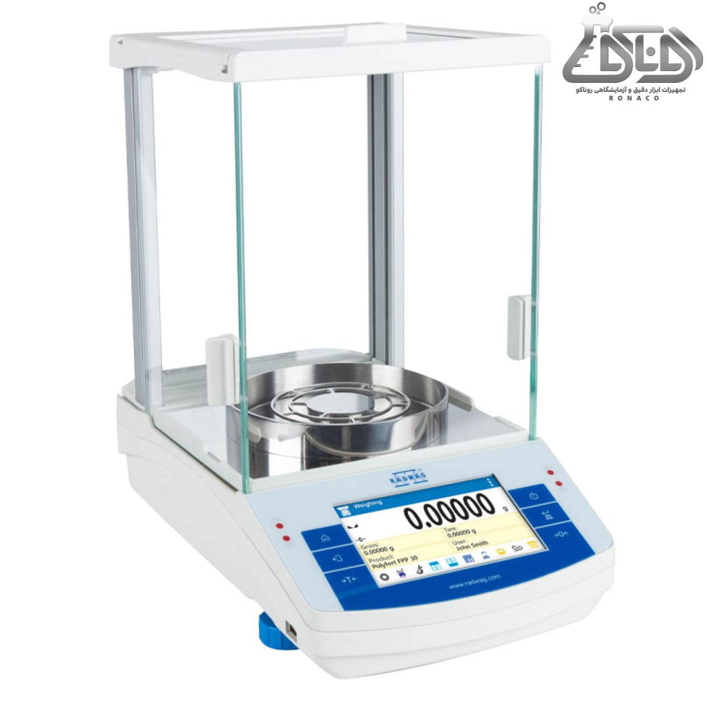 ترازو آزمایشگاهی دقت 0.01 میلی گرم سری AS X2 PLUS