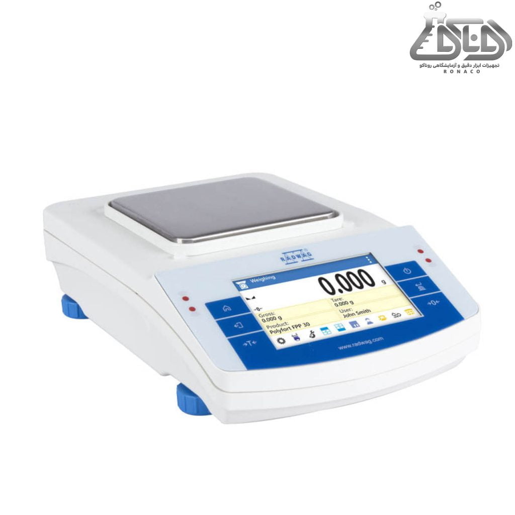 ترازو های آزمایشگاهی سه 3 صفر (0.001g) و دو 2 صفر (0.01g) سری PS X2 رادوگ (RADWAG) توانایی اندازه گیری وزن تا 10100 گرم را با دقت 0.001 یا 0.01  گرم دارد. - ترازو آزمایشگاهی دقت 0.001 گرم سری PS X2