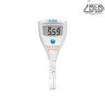 نمای رو به رو پی اچ متر قلمی HI981037 مخصوص پوست سر و بدن محصول کمپانی HANNA