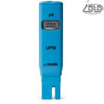 دستگاه هدایت سنج (EC متر) قلمی HI98309 محصول کمپانی HANNA (هانا) اولین تستر آب مقطر است که با دقت هزارم میکرو زیمنس اندازه‌گیری می‌کند - هدایت سنج قلمی آب مقطر HI98309