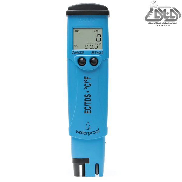 هدایت/سختی سنج (EC/TDS متر) قلمی ضد آب مدل HI98312 محصول کمپانی HANNA (هانا) مناسب برای انجام آزمایشات کیفیت سنجی آب است.