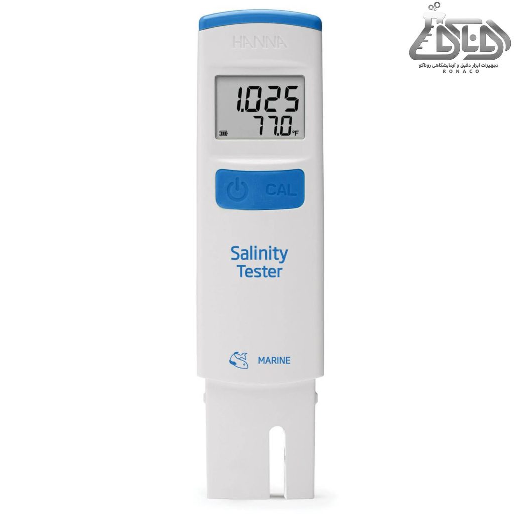 اندازه گیری salinity دستگاه سنجش شوری آب دریا قلمی مدل HI98319 کمپانی هانا (HANNA) تا 70.0ppt میباشد که برای آکواریوم، مزرعه و محیط های صنعتی مناسب باشد