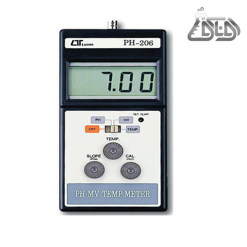 پی اچ متر پرتابل مدل PH-206 محصول کمپانی LUTRON