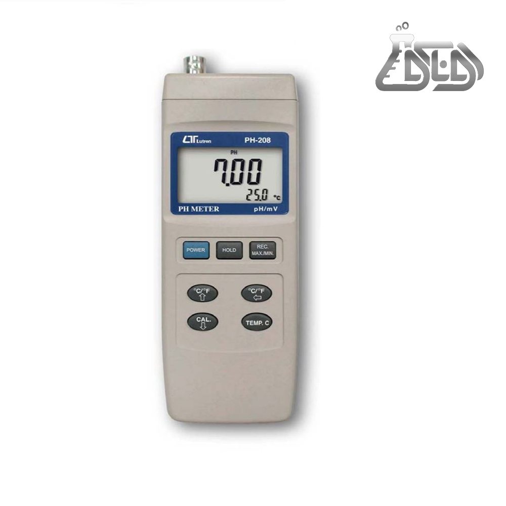 پی اچ متر پرتابل مدل PH-208 محصول کمپانی LUTRON